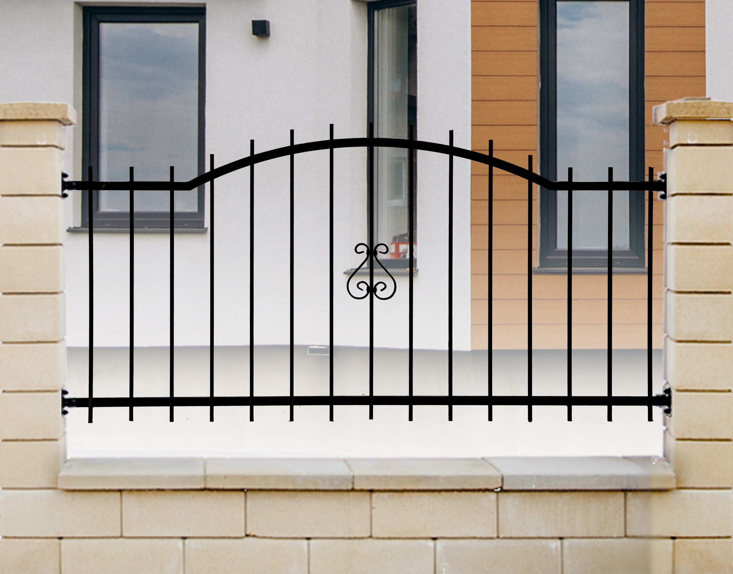 Mira íves táblás kerítés - Image 2