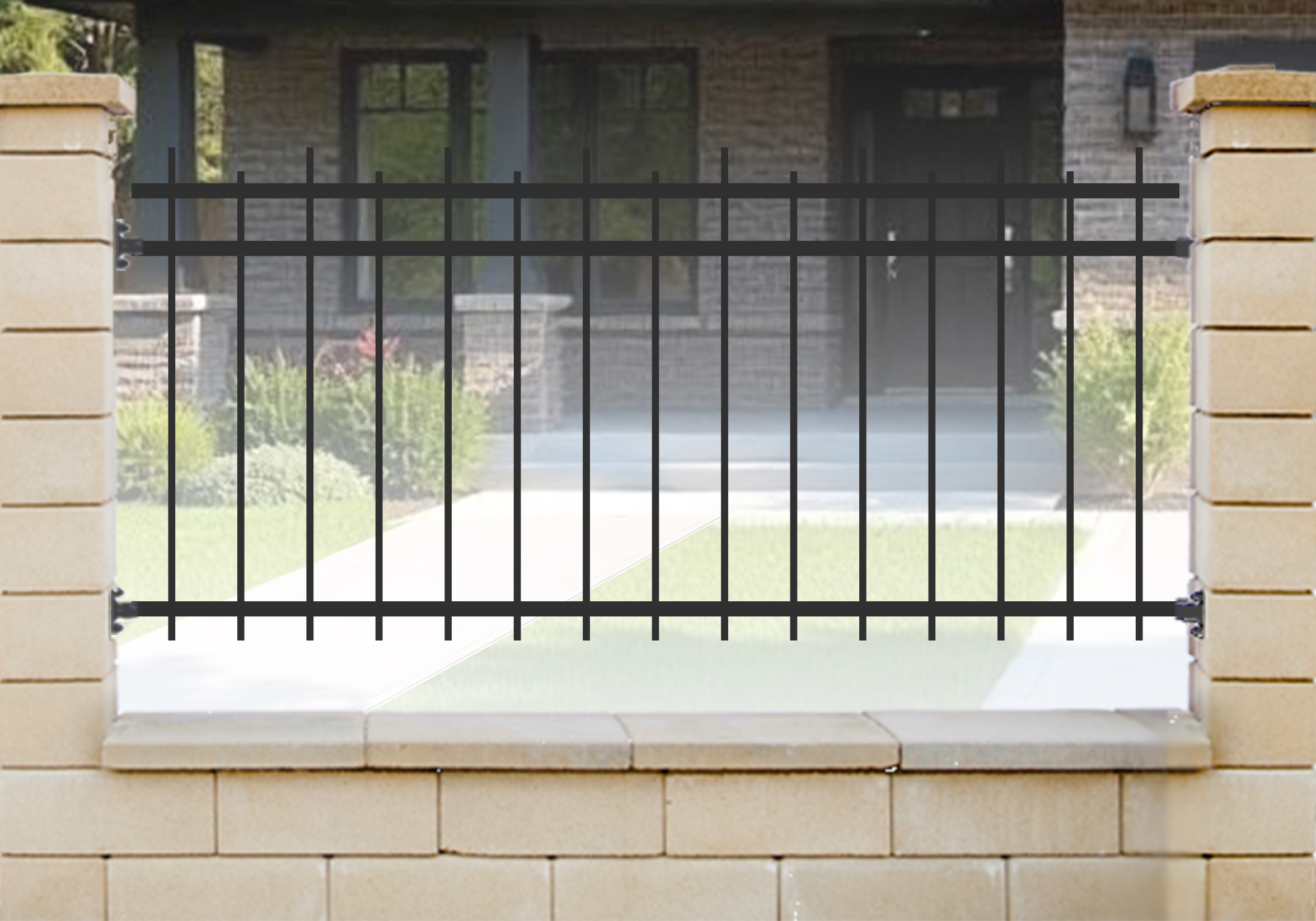 Monex antracit táblás kerítés - Image 2